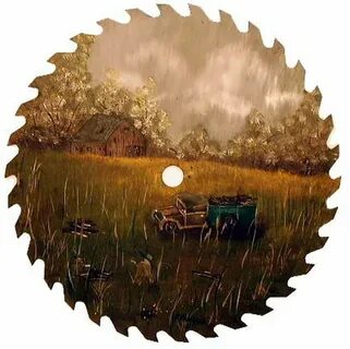 Crosscut Saw Blade Paintings - The Best Picture of Painting