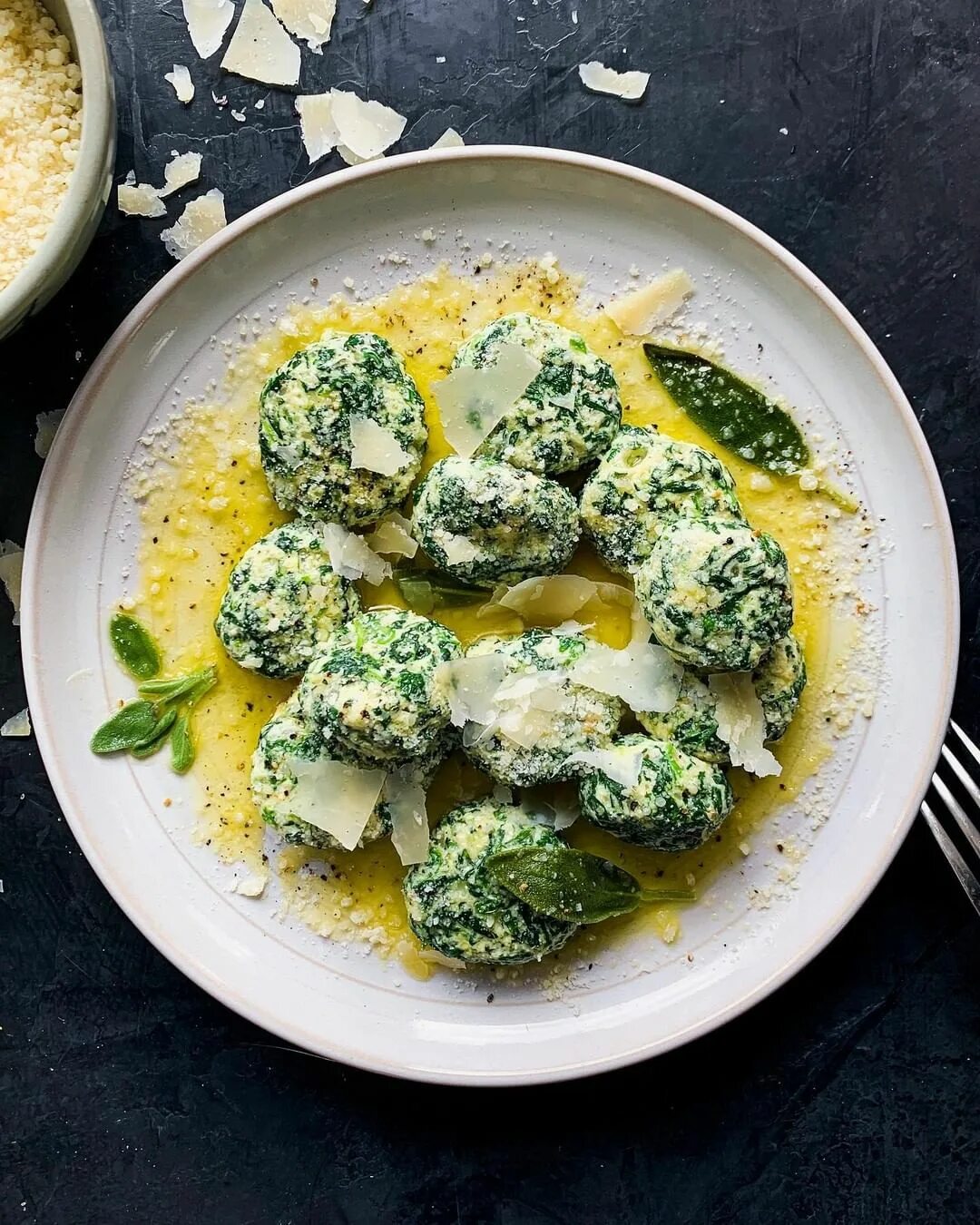 has the right idea with our spinach and ricotta "ravioli nudi"-a ...