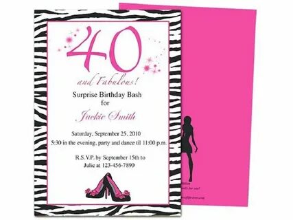 funny 40th birthday invitation wording samples in 2019 40th 