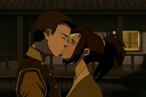 Jinko passionate kiss (Jin and Zuko) by Andr-uril on deviant