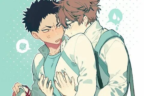 Oikawa x Iwaizumi Haikyuu! Iwaoi, Haikyuu manga, Haikyuu ani