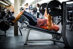 Bench press barbell at LA Fitness with Derek-11 LA Fitness O