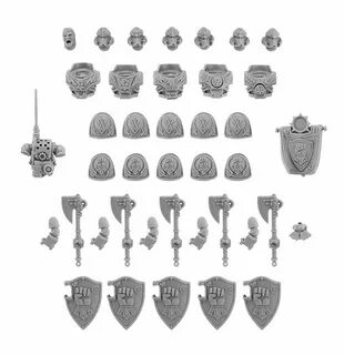 Imperial Fists Legion Phalanx Warder Squad Miniset.net - Для