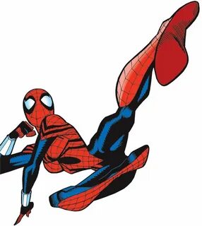 spider girl kick - Clip Art Library