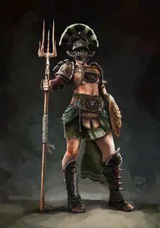 ArtStation - Gladiator - For Honor, Anh Dung Dao Character p