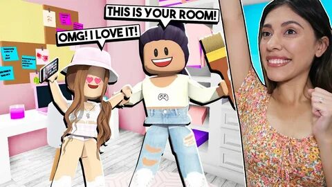 DECORATING MY STEP-DAUGHTER'S NEW BEDROOM!.. Roblox Roleplay