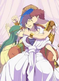 Sinbad Masrur and Ja'far - Magi ♡