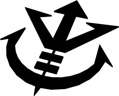 King Vegeta Logo Dragon Ball Z - Dragon Ball Z Vegeta Symbol