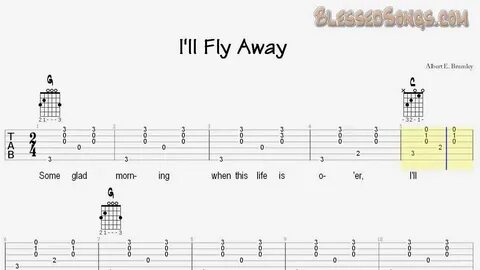 Bluegrass Gospel - I'll Fly Away - Tablature and Chords Chor