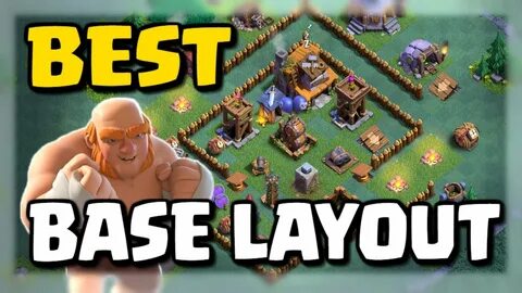 Best Builder Hall Level 4 Base Layout! Let's Play the New Co