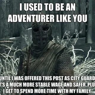 Skyrim jokes Skyrim, Skyrim funny, Skyrim guard quotes