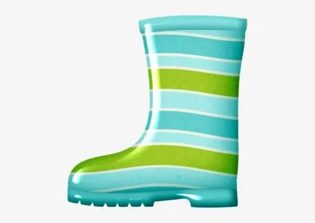 Blue Rain Boot - Rain Boot Clipart Png PNG Image Transparent
