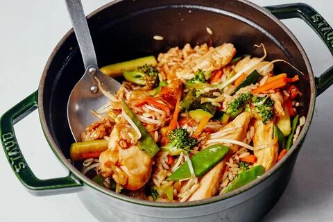 Recipe: Easy One-Pot Chicken Teriyaki with Vegetables and Ri