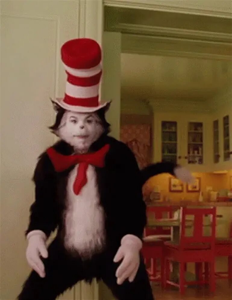 Cat In The Hat 2003 GIF - Cat In The Hat 2003 Laugh - Discov