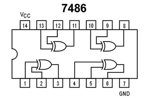 7486 XOR DATASHEET PDF