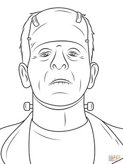 Frankenstein Coloring Pictures - Christmas Printables