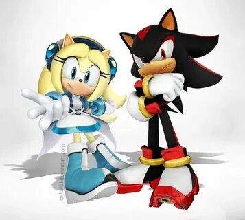 Maria and Shadow the hedgehog by Pavlover on DeviantArt Shad