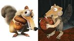 Ice Age Characters in Real Life - YouTube