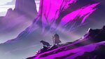 Purple Peaks HD WALLPAPER - Pling Artwork