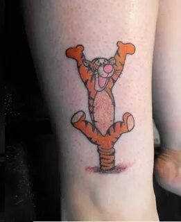 tigger Winnie the pooh tattoos, Disney tattoos, Tattoos
