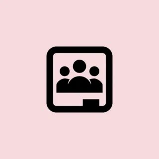 The Best 16 Google Classroom Icon Aesthetic Pink And White -