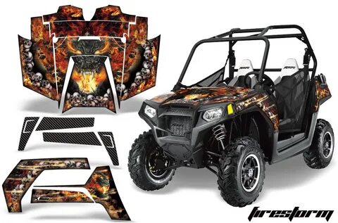 Polaris RZR 800 800s 2011-2014 UTV Graphics Kit