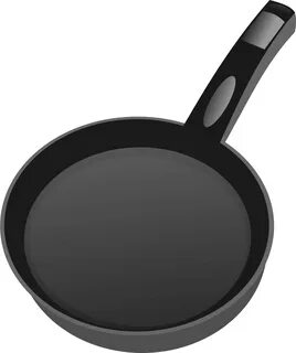 Clipart,picture of metal frying pan free image download