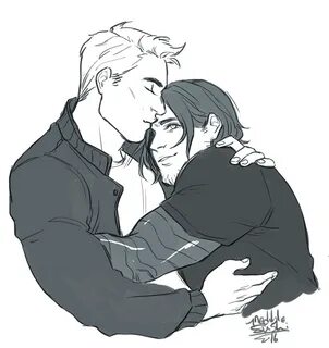 art, captain america, fanart, steve rogers, bucky barnes Stu