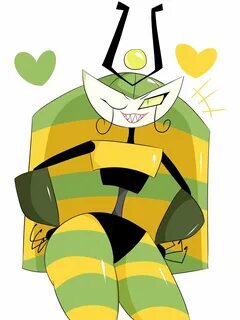 Vexus Drawing 💛 💚 My Life as a Teenage Robot Know Your Meme