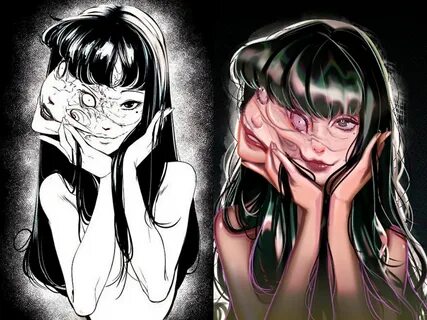 Tomie - Junji Ito redraw on Behance