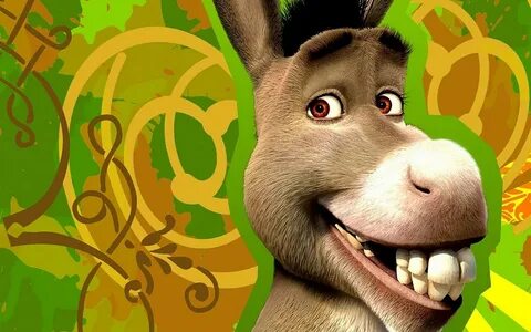 Скачать обои осел, шрек, donkey, shrek разрешение 1280x800 #