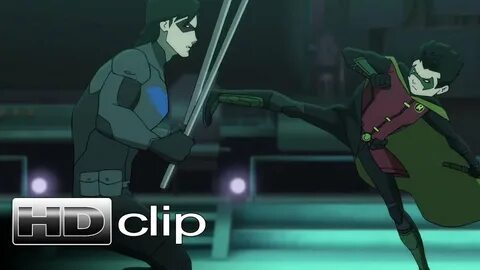 BATMAN vs ROBIN - Robin vs Nightwing Clip - Official (2015) 