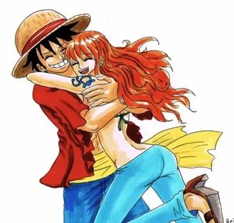 Luffy ♡ Nami Luffy, Luffy x nami, One piece manga