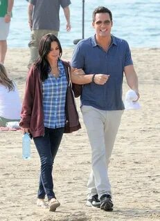 Courteney Cox, Josh Hopkins - Courteney Cox Films 'Cougar To