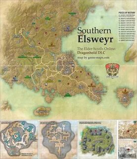 Southern Elsweyr Map Elder scrolls online, Elder scrolls, Ma