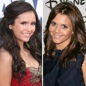 Nina Dobrev & Alexandra Chando look-alikes Alexandra chando,