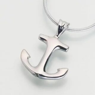 Anchor Pendant Cremation Jewelry Punk rock jewelry, Jewelry,