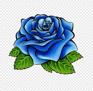 Floral Flower, Blue Rose, Garden Roses, Cabbage Rose, Floral