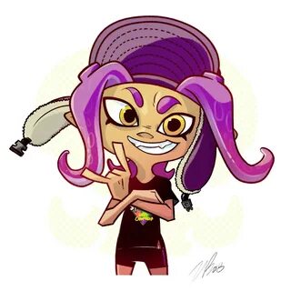 Zach Paulus - Octoling Illustration Splatoon 2 Fan Art