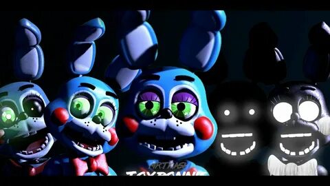 Fnaf Withered Bonnie Vs Toy Bonnie Edit - YouTube