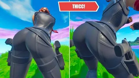 THICC* Black Widow Skin WITH AWESOME HOT Dances! (Back Persp