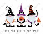 Halloween gnomes svg halloween svg gnome cut file wizard Ets