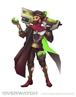 ArtStation - Cyrille Fan-made Overwatch Character