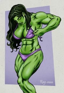 She-hulk bikini Shehulk, Hulk, Cool drawings