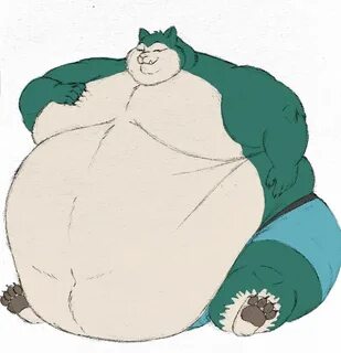 Happy Snorlax by Eon54 -- Fur Affinity dot net