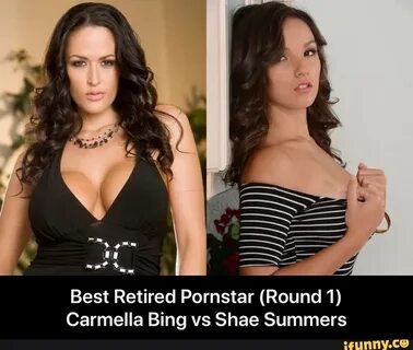 Best Retired Pornstar (Round 1)Carmella Bing vs Shae Summers