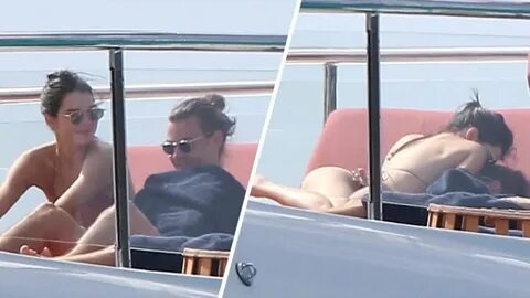 Kendall Jenner and Harry Styles Yachting and Making Out - IN