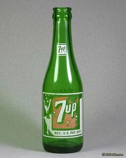 Old 7up Bottle 1952