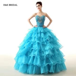 H & S свадебное 3 вида цветов, дешевое бальное платье из орг