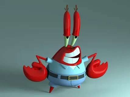 Mr. Krabs - 3D Model by deleon3d